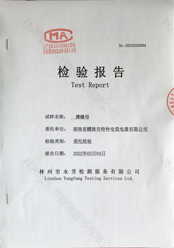 检测报告
